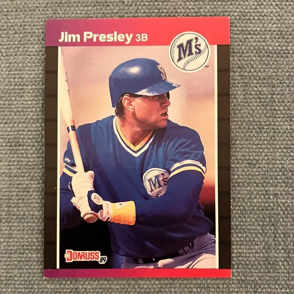 1989 Donruss Seattle Mariners Baseball Card Trading Card